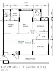 Blk 796 Woodlands Drive 72 (Woodlands), HDB 4 Rooms #609231171